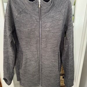 lululemon athletica Gray Full-Zip Hoodie